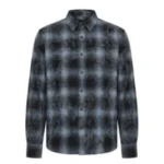 Abc. Flannel Plaid Shirt - Blue