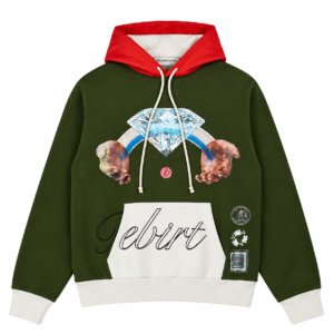 Advisory Board Crystals Birthstone - April "Olive" hoodie