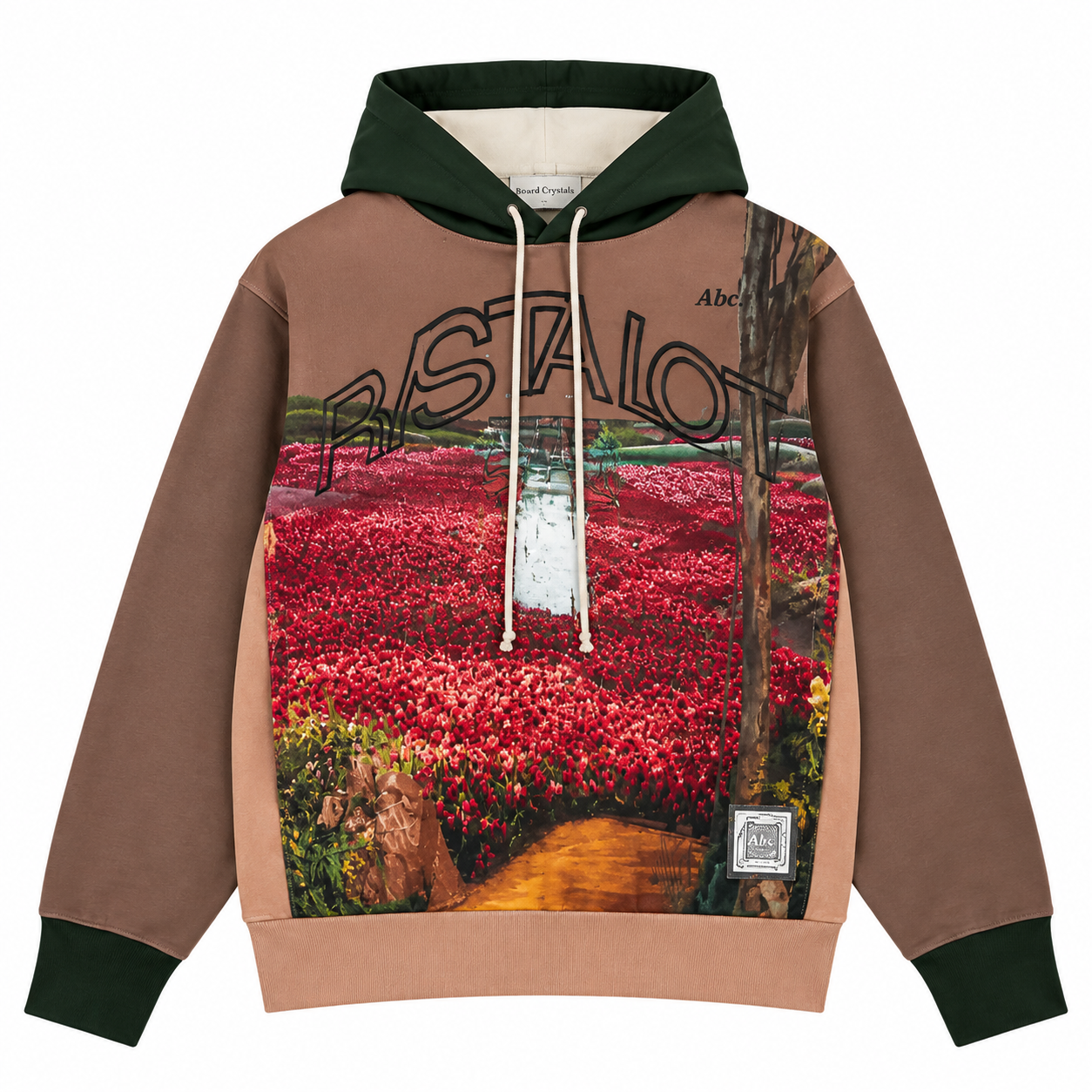 Advisory Board Crystals graphic-print hoodie Advisory Board Crystals graphic-print hoodie