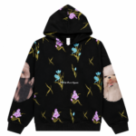 Advisory Board Crystals Floral-Print Hoodie