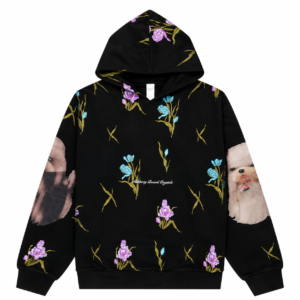 Advisory Board Crystals Floral-Print Hoodie