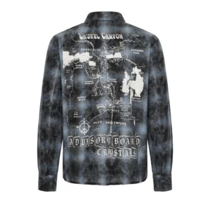 Abc. Flannel Plaid Shirt - Blue (B)