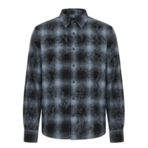 Abc. Flannel Plaid Shirt - Blue